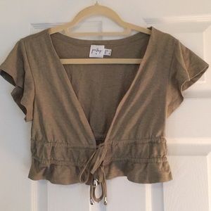 Princess Polly Cropped Tee Shirt